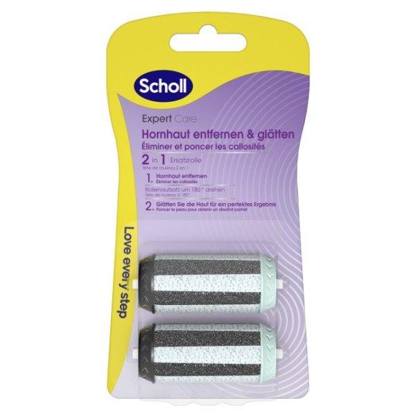 Scholl Cserefej elektromos reszelőhöz Velvet Smooth Expert Care 2in1 File &
Smooth 2 db