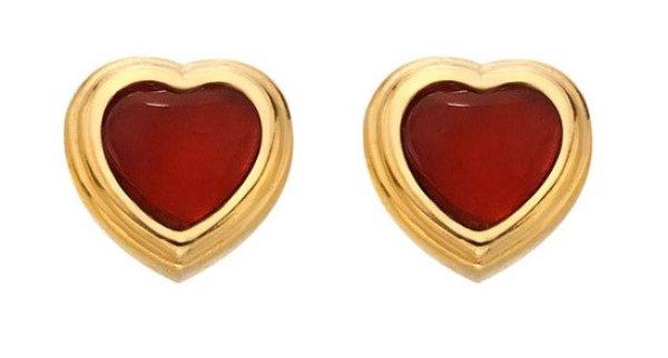 Hot Diamonds Szív aranyozott fülbevaló gyémánt és achát kövekkel
Gemstones DE796