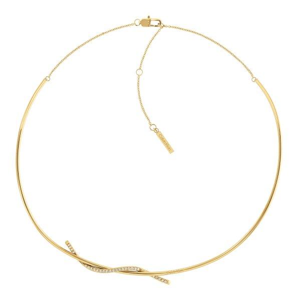 Calvin Klein Bájos aranyozott nyaklánc kristályokkal Crystallized Weave
35000511