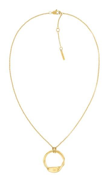 Calvin Klein Elegáns aranyozott nyaklánc Ethereal Metals 35000526