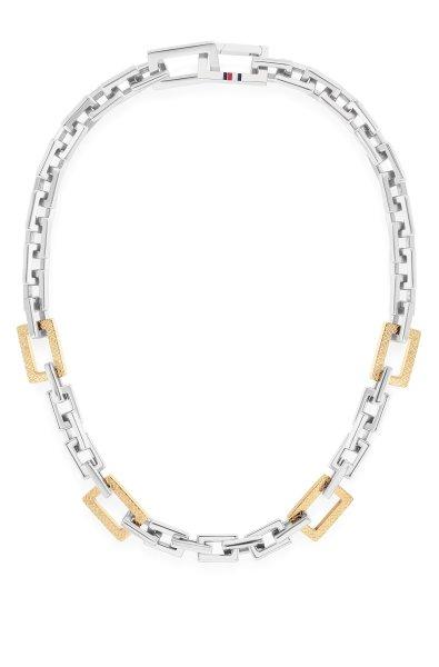 Tommy Hilfiger Masszív bicolor acél nyaklánc 2780867