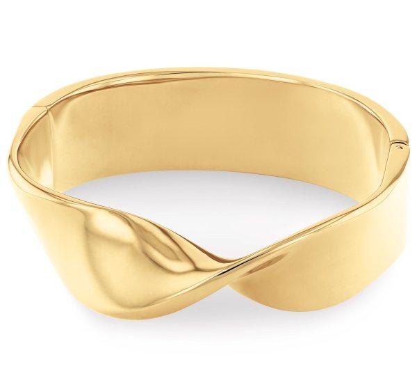 Calvin Klein Divatos aranyozott karkötő Ethereal Metals 35000532 6,6 cm
