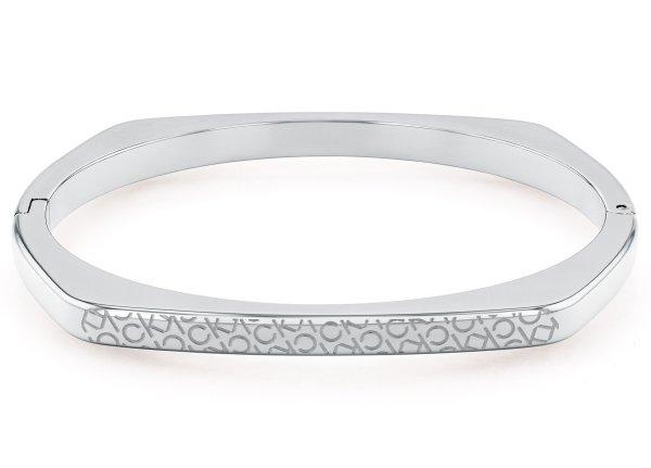 Calvin Klein Időtlen merev acél karkötő Bold Metals 35000555 6,8 cm