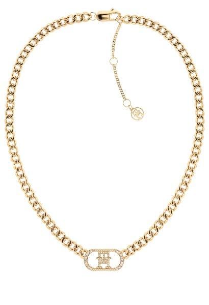 Tommy Hilfiger Luxus aranyozott nyaklánc Monogram 2780894