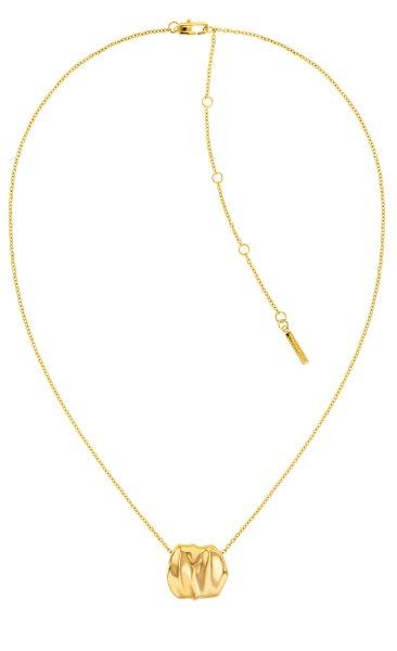 Calvin Klein Minimalista aranyozott nyaklánc nőknek Elemental 35000639