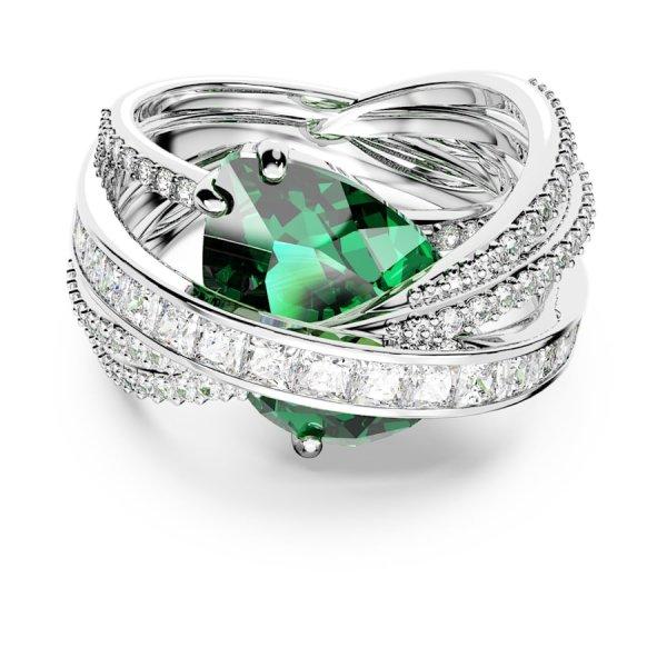 Swarovski Bájos gyűrű kristályokkal Hyperbola 5666957 52 mm