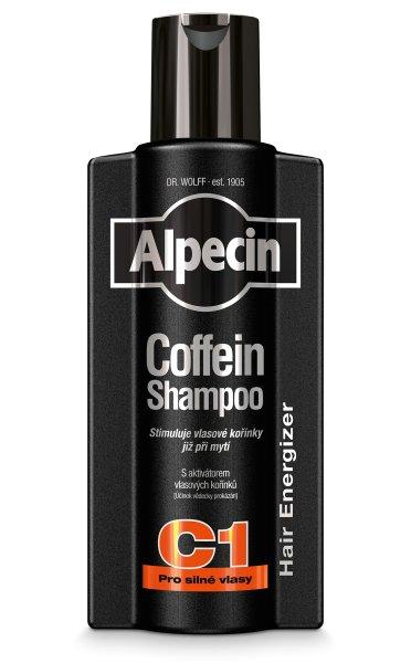 Alpecin Koffeines sampon hajhullás ellen C1 Black Edition (Coffein Shampoo) 375
ml