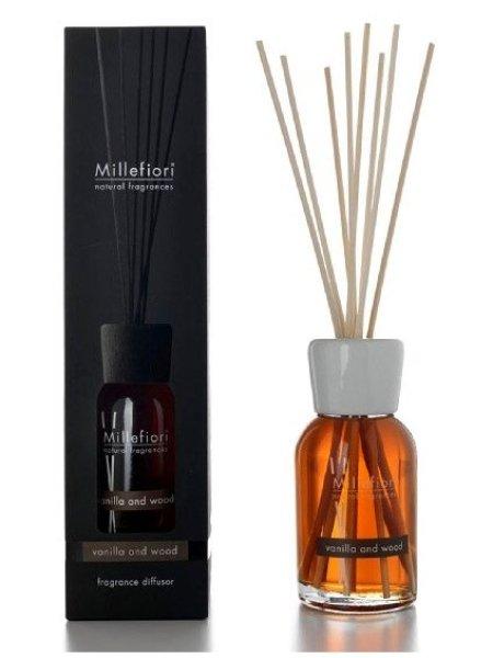 Millefiori Milano Aromadiffúzor Natural Vanilla & Wood 500 ml