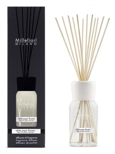 Millefiori Milano Aromadiffúzor Natural White Paper Flowers 500 ml
