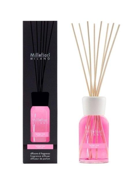 Millefiori Milano Aromadiffúzor Natural Lychee Rose 250 ml