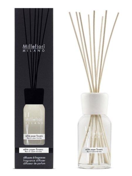 Millefiori Milano Aromadiffúzor Natural White Paper Flowers 250 ml