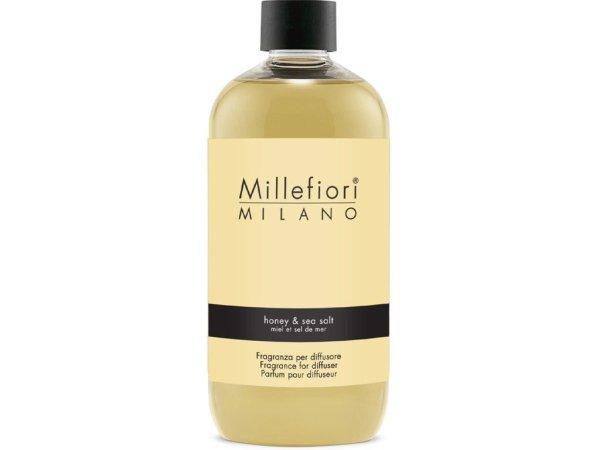 Millefiori Milano Utántöltő aromadiffúzorhoz Natural Honey & Sea salt 500 ml