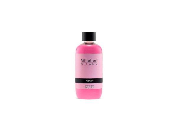 Millefiori Milano Utántöltő aromadiffúzorhoz Natural Lychee Rose 500 ml