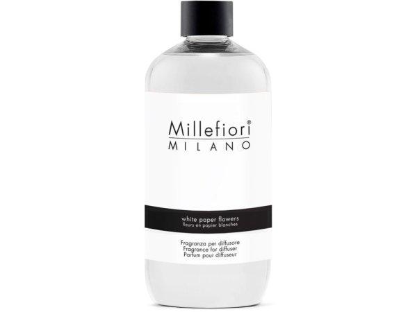 Millefiori Milano Aromadiffúzor utántöltő Natural White Paper Flowers 500 ml