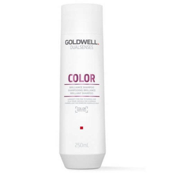 Goldwell Sampon normál és vékonyszálú festett hajra Dualsenses Color
(Brilliance Shampoo) 250 ml