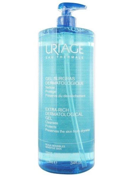 Uriage Tisztító gél arcra és testre (Extra-Rich Dermatological Gel) 1000 ml