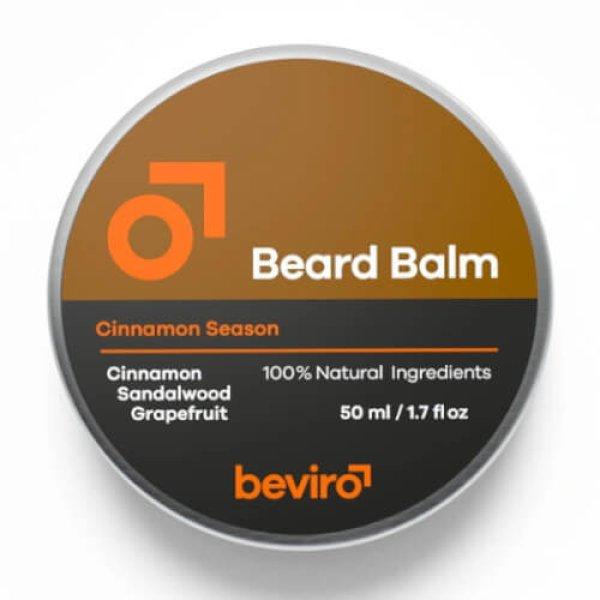 beviro Szakállápoló balzsam grapefruit, fahéj és szantálfa illattal (Beard
Balm) 50 ml