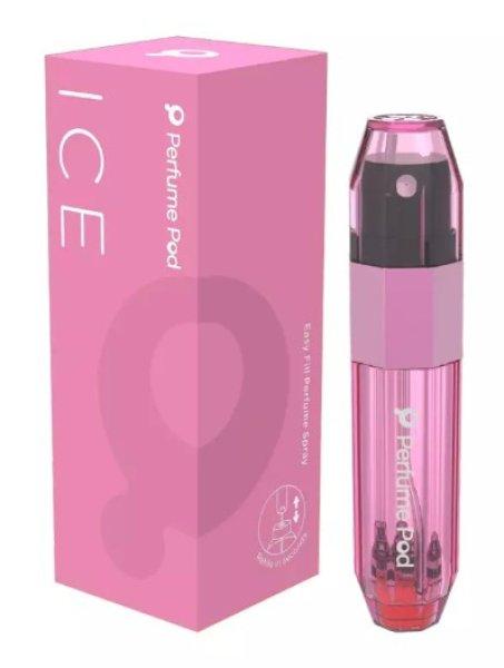 Travalo Ice - újratölthető flakon 5 ml (rózsaszín)