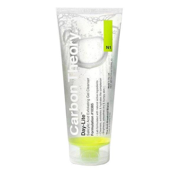 Carbon Theory Bőrradírozó tisztító gél Day-Lite Salicylic Acid
(Exfoliating Gel Cleanser) 200 ml