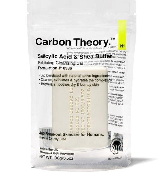 Carbon Theory Tisztító arcszappan Salicylic Acid & Shea Butter (Exfoliating
Cleansing Bar) 100 g