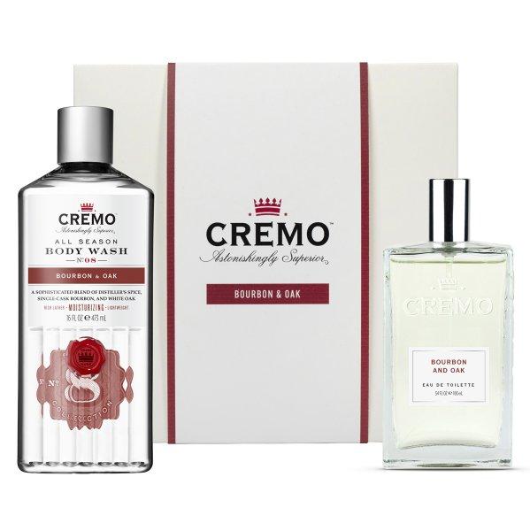 Cremo Testápoló ajándékcsomag Bourbon & Oak