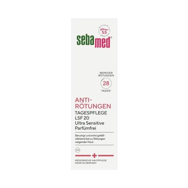 Sebamed Könnyű nappali krém SPF 20 Anti-Redness (Day Cream) 50 ml