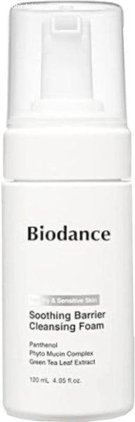 Biodance Gyengéd tisztítóhab száraz, érzékeny és irritált bőrre
Soothing Barrier (Cleansing Foam) 120 ml
