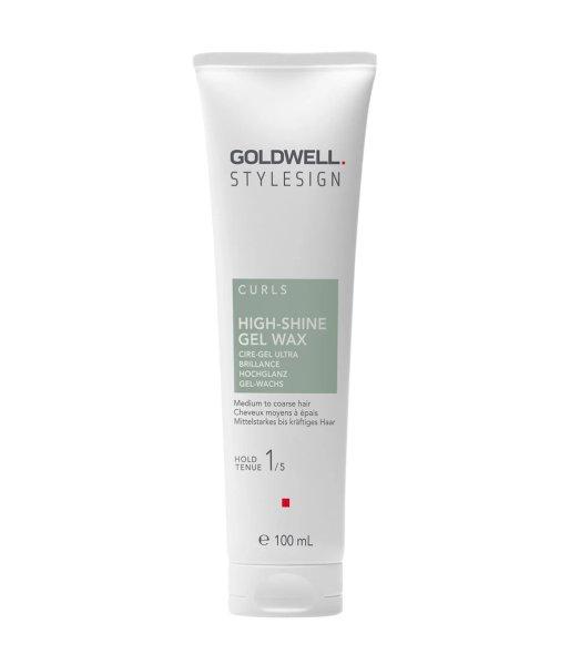 Goldwell Zselés viasz a hullámos haj csillogásáért Stylesign Curls
(High-Shine Gel Wax) 100 ml