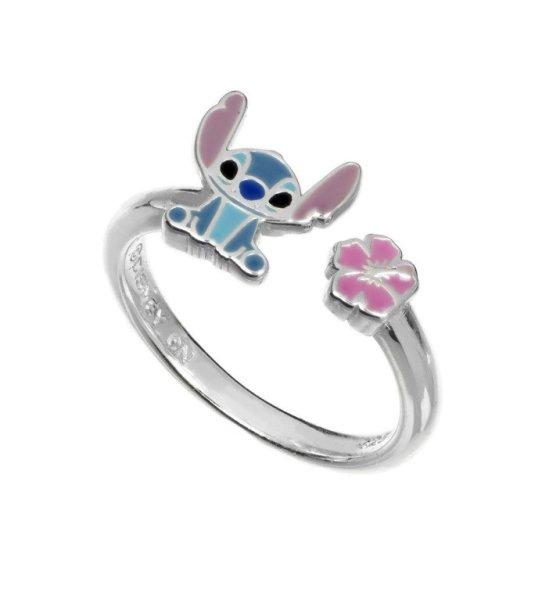 Disney Ezüst gyűrű Stitch Lilo & Stitch DS00001SL-CS