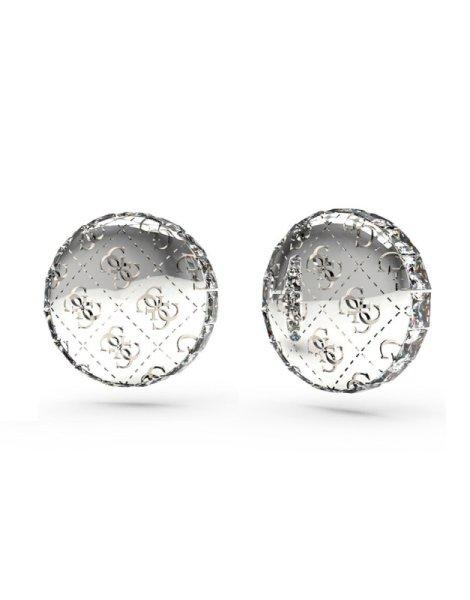 Guess Luxus acél fülbevaló 4G Rising JUBE04265JWRHT/U