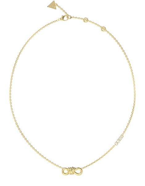 Guess Bájos aranyozott nyaklánc Modern Love JUBN04010JWYGT/U