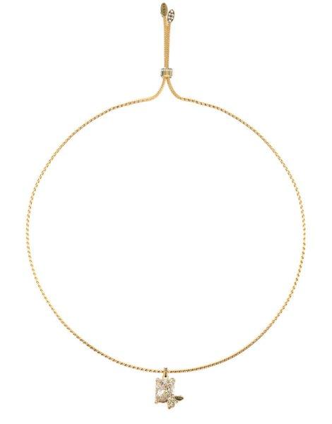 Guess Gyengéd aranyozott acél nyaklánc Chrysalis JUBN04097JWYGT/U