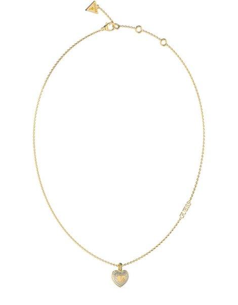 Guess Bájos aranyozott nyaklánc cirkónium kövekkel Amami JUBN04030JWYGT/U