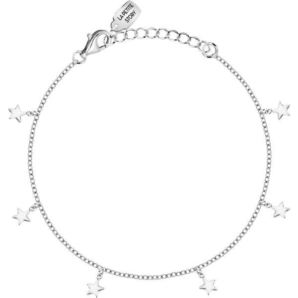La Petite Story Ezüst karkötő csillagokkal Silver LPS05AWV18