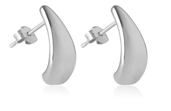 Brilio Divatos fehér arany fülbevaló Tear drop 14/202.831/6 Esp White gold