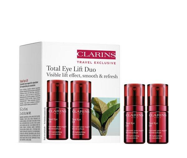 Clarins Feszesítő szemkörnyékápoló ajándékkészlet Total Eye Lift Duo