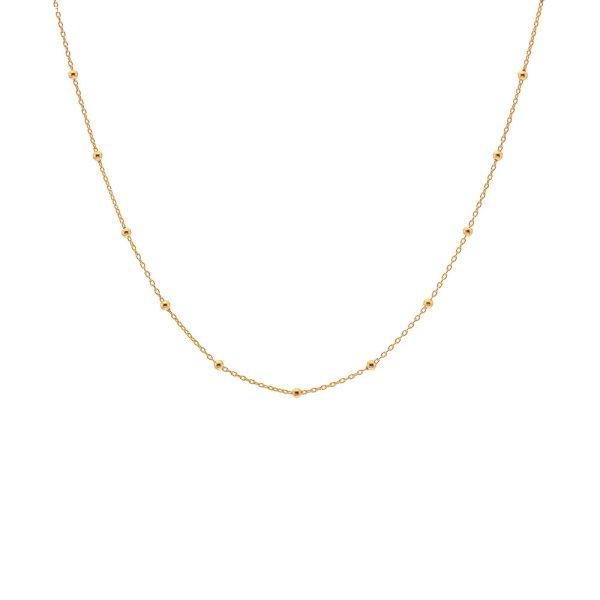 Hot Diamonds Elegáns aranyozott lánc Jac Jossa Embrace CH097/CH098 39-39 cm