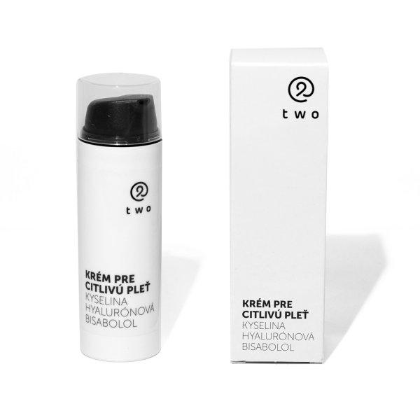 two cosmetics Krém érzékeny bőrre Hialuronsav, Bisabolol 50 ml