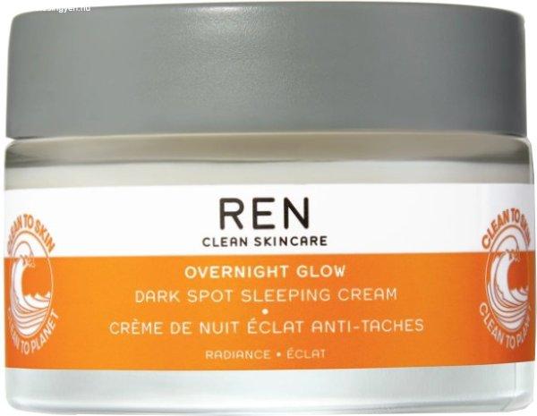 REN Cosmetics Éjszakai fényesítő krém Radiance (Overnight Glow Dark Spot
Sleeping Cream) 50 ml