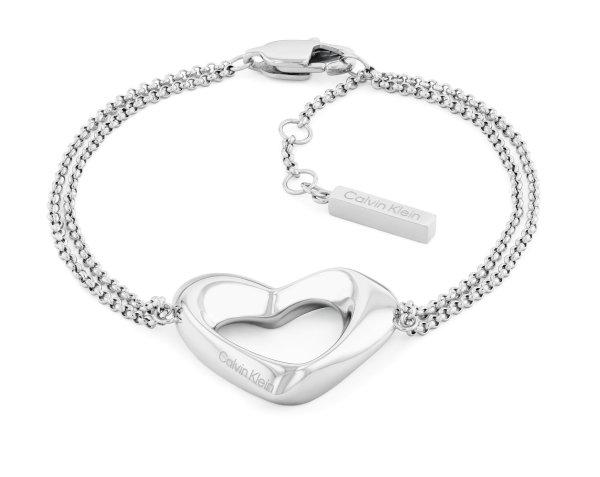 Calvin Klein Dupla acél karkötő Szív Enchanting 35000758