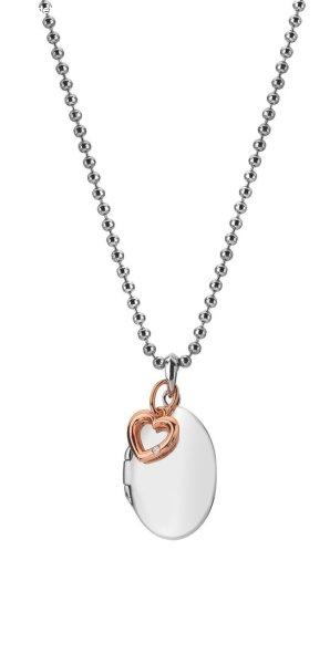 Hot Diamonds Ezüst bicolor nyaklánc gyémánttal Memories DP881 (lánc,
medál)