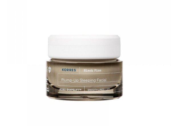Korres Éjszakai feszesítő arckrém Black Pine 4D Bioshapelift™ (Plump-Up
Sleeping Facial) 40 ml