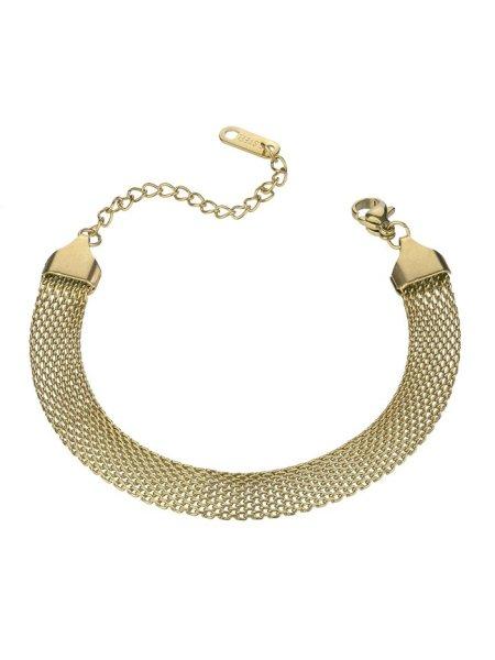 Marc Malone Aranyozott divatkarkötő Sylvia Gold Bracelet MCB24029G