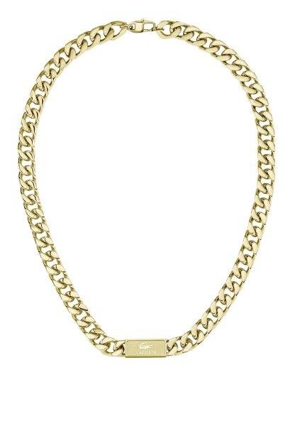 Lacoste Aranyozott nyaklánc férfiaknak Backhand 2040434
