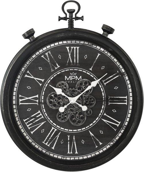 MPM Quality Divatos műanyag óra fogaskerekekkel Vintage Timekeeper E01.4326.90