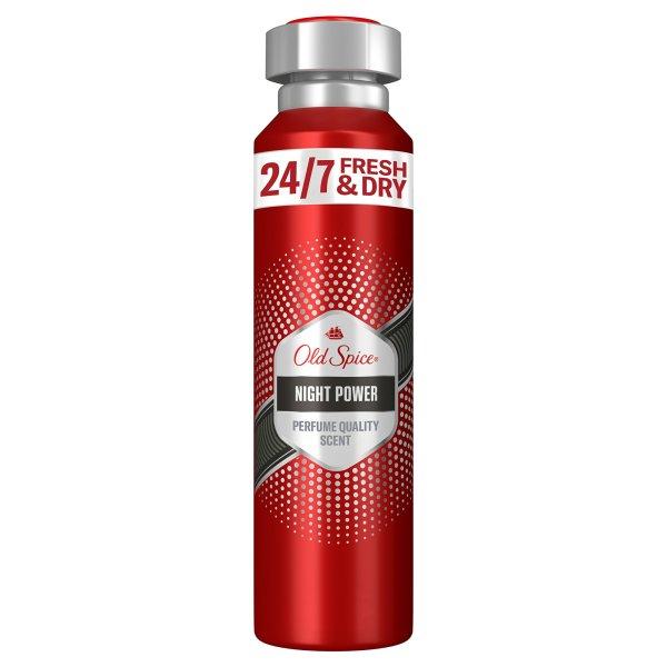 Old Spice Izzadásgátló spray Night Power (Antiperspirant Spray) 150 ml