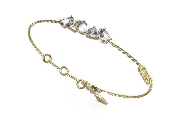 Guess Elegáns aranyozott karkötő cirkónium kövekkel Wonderlights
JUBB0440405JWYG 21 cm