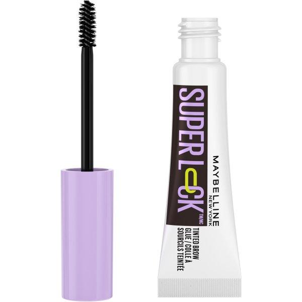 Maybelline Szemöldökzselé Super Lock (Tinted Brow) 8 g Med Brown