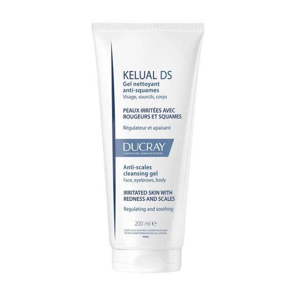 Ducray Tisztító gél irritált bőrre Kelual DS (Anti-Scales Cleansing Gel)
200 ml