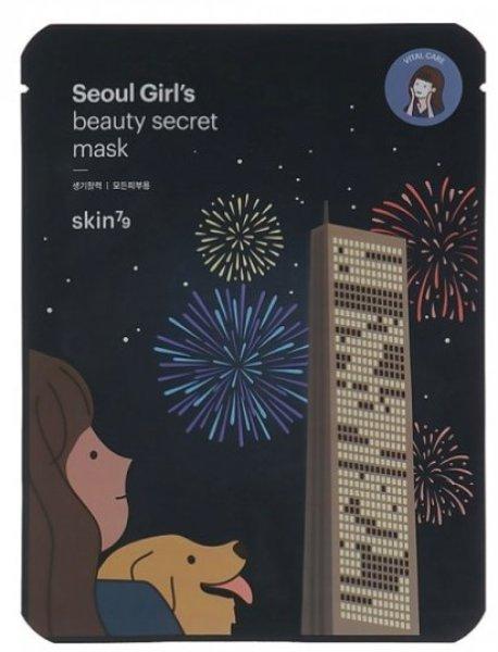skin79 Élénkítő szövetmaszk Seoul Girl`s Beauty Secret Mask (Vitality Mask)
20 g